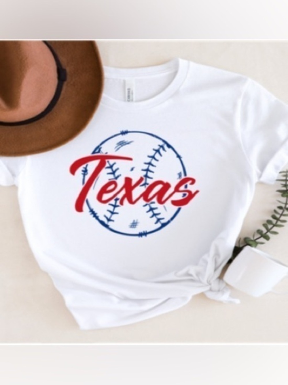 Texas Baseball Tee